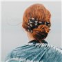 besbomig 5 Pièces Peignes à Cheveux Perles Extensible Pinces à Cheveux Barrettes Cheveux élastiques Peigne Élégant épingles à Ch