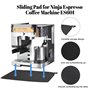 Tapis Coulissant pour Machine à Café, Tapis Glissement Accessoires Compatible avec Ninja Machine à Café ES501EU ES601EU ES701EU