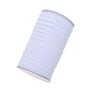JZK 1 Rouleau 90 mètres bobine élastique blanche 1 cm cordon élastique bobine bandes de couture cordon élastique plat pour brico