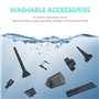 Primizia Aspirateur à Main sans Fil pour Voiture, Mini Aspirateur Voiture sans Fil Puissant,Accessoire Voiture Indispensable,Asp