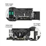 ID-COOLING IS-55 Refroidisseur de processeur à profil bas 57 mm de hauteur pour processeur Intel LGA1851/1700/115X/1200; AMD AM4
