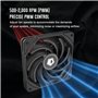 ID-COOLING IS-55 Refroidisseur de processeur à profil bas 57 mm de hauteur pour processeur Intel LGA1851/1700/115X/1200; AMD AM4