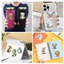 BETESSIN 50Pcs Stickers Animaux en Aquarelle Autocollants Enfant Imperméable en Vinyle pour Scrapbooking Artisanat Bricolage