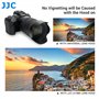 JJC Compatible avec Le Pare-Soleil Canon EW-88E pour RF 24-70 mm f/2.8 L is USM/RF 24-105mm f/2.8L is USM Z, baïonnette réversib