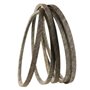 1/2 x 141,5 "Courroie d'entraînement de tracteur de courroie de plateau de coupe de tondeuse à gazon avec Kevlar remplacer pour