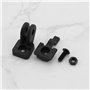 Be In Your Mind Adaptateur d'éclairage de Vélo Support de Phare de Vélo Support de Phare Avant de Vélo pour GPS Lampe de Poche d