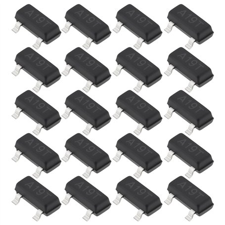 Be In Your Mind Lot de 100 transistors AO3401 SMD SOT-23 à canal P MOSFET transistor à effet de champ 4