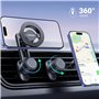 UGREEN Support Téléphone Voiture Magnétique pour MagSafe Porte Smartphone Auto Réglable Haut et Bas Pose Portable Grille Aératio