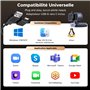UGREEN Webcam 4K 30FPS Caméra USB A C PC Autofocus Deux Micro Antibruit Correction Lumière 360 Degrés Rotation Plug Play Windows