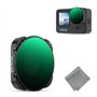K&F Concept Filtre ND32-512 et Chiffon Compatible avec Gopro Hero 9/10/11/12/13 HD Étanche Anti-Rayures