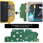 Create idea Carte de Boutons en L Côté Gauche HDH-SAKYO-01 Pièce de Rechange pour Carte Mère de Jeu Compatible avec Switch Lite