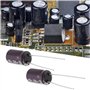 The Lord of the Tools 10pcs 220UF 50V Condensateur Radial UPW1H221MPD 16x10mm pour Audio Ordinateur Carte Mère
