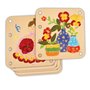 Hape Presse à Fleurs pour Enfants 5 Ans et Plus - Ensemble de Presse à Fleurs et Herbier d'art Fabriqué en Bambou Durable - Kit