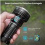 sofirn IF30 Lampe Torche Puissante 12 000 Lumens Ultra Lumineuse Lampe de Poche LED Portée Max 685 Mètres IPX8 étanche Lampe Pui