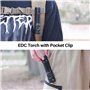 sofirn SC29 Lampe Torche Led Ultra Puissante Lampe Torche Rechargeable Lampe de Poche 3000 Lumens Avec 6 Modes D'éclairage, IPX8
