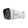 Foscam - V5EP - Caméra IP extérieure 5 MP PoE avec Spots Lumineux et sirène - Détection de Mouvement Humain et de véhicules - Au