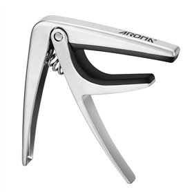 Aroma Professionnel Capodastre Ukulélé avec Ressort en Acier Alliage de Zinc Mini Capo Libération Rapide à Une Main pour 4 Corde Aroma Professionnel Capodastre Ukulélé avec Ressort en Acier Alliage de Zinc Mini Capo Libération Rapide à Une Main pour 4 Corde