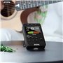 Aroma 3 en 1 Métronome Accordeur et Générateur de Tons Rechargeable avec Comptage Vocal pour Guitare Basse Ukulélé Violon Piano