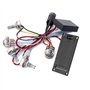 Be In Your Mind 5x Boîte de Support de Batterie Ramassage Guitare PP3 9V Panneau Boîtier de Récepteur de Batterie de Montage en