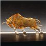 DARMOMOON FengShui Statue de Taureau Wall Street en Acrylique - Sculpture de Taureau pour la Maison