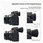 KIWIFOTOS Oculaire allongé pour appareil photo Panasonic Lumix S5, Lumix S5