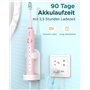 Brosse À Dent Électrique Soniques pour Dents Sensibles - Brosse A Dent Sonique Adultes Enfants avec 8 Têtes et Étui de Voyage, 5