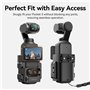 ULANZI PK-06 Adaptateur d'extension pour DJI Osmo Pocket 3, cage de protection en aluminium, support en métal avec trous de vis 