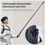 ULANZI Trépied pour Selfie Stick 150 cm pour Insta360 GO 3/X3/ONE RS/X2/GO 2/R, TT52 Trépied pour Action Cam Monopod, Compatible