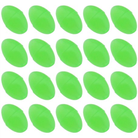 Create idea 300pcs Perles de Pêche Lumineuses Perles en PE Perles de Pêche Rondes Lumineuses Ovales Perles d'oeuf Accessoires de