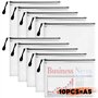 AiQInu 10pcs Pochette Plastique A5