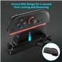 HEYSTOP Switch 2 Souris Grip Support pour Nintendo Switch 2 Mouse Stand pour Joycon Nintendo Switch 2 avec Dragonne Réglable,Con