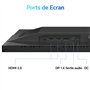 KOORUI E2721F 27 Pouces Ecran PC, QHD 2560 x 1440 100Hz Moniteur,IPS 1ms, Adaptive Sync HDMI 2.0, Eye Care, inclinable de -5° à
