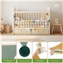 Cozary Fanions Guinguette en Tissu, Banderole Guirlande Fanion pour Chambre d'enfant, Bannière Suspendre pour Chambre à Coucher,