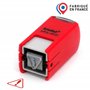 Tampon attention | 11mm | Cachet encreur symbole alerte | warning ink stamp
