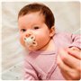 MAM Sucette « Skin Soft » en silicone pour nouveau-nés et prématurés de 0 à 2 mois Lot de 4 sucettes pour garçons avec 2 boîtes