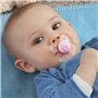 MAM Sucette « Skin Soft » en silicone pour nouveau-nés et prématurés de 0 à 2 mois Lot de 4 sucettes pour garçons avec 2 boîtes
