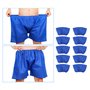 Lot de 10 sous-vêtements Jetables pour Hommes, Confortables et Absorbants, Idéal pour Voyage et Salon de Beauté, Caleçons Portab