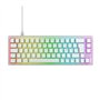 Clavier de jeu mécanique - CHERRY XTRFY K5V2 COMPACT - Format 65 % - Blanc