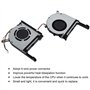 Ventilateur de Refroidissement CPU GPU pour ASUS, Remplacement du Ventilateur de Refroidissement pour Ordinateur Portable pour A