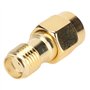 Kadimendium 10 Pièces SMA Adaptateur Inverse Mâle à Femelle Adaptateur RF Câble Conversion Connecteur RF Connecteur SMA Connecte