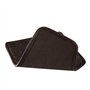 Lot de Tapis fabriqués pour Fiat BARCHETTA de 1995 à 2006 en Moquette de Haute qualité avec Talonnette Gris avec Logo + Bords