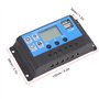 12 V 24 V 100 A Batterie Panneau Solaire Chargeur de Batterie Kit Contrôleur de Charge