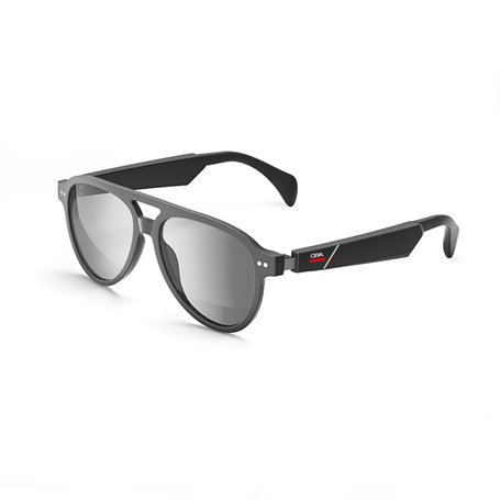 Lunettes Bluetooth intelligentes avec haut-parleur et microphone intégrés audio sans fil IP55 Imperméables Design unisexe Lentil