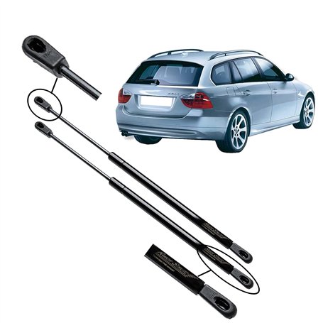 Ramor Strutz 2x Verin de Hayon Compatibles avec BMW 3 Série Touring E91 2004-2012. Ressorts à Gaz pour Hayon
