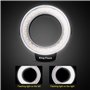 Lumière flash annulaire, écran LCD flash LED pour Canon pour Olympus pour Pentax pour Nikon pour la plupart des appareils photo 