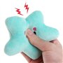 WOWOWO Jouet pour Animaux de Compagnie en Peluche Nuage en Forme d'étoile Doux Son grinçant Mignon Chien Chat à mâcher Chiot Enf