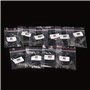 FATTERYU 100 pièces 10 valeurs Température Thermistance 1K 2K 3K 4,7K 5K 10K 20K 47K 50K 100K