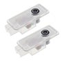 DHCN NP 2 pièces de Lampe Porte LED pour éclairage Voiture p-eugeot 308 408 508 RCZ 1007 3008 206 5008 Accessoires décoration