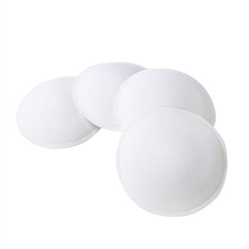 HANBOLI Coussinets d'allaitement, 4 pièces Coussin d'allaitement pour bébé Respirant Lavable réutilisable Anti-débordement de La HANBOLI Coussinets d'allaitement