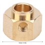Adaptateur Hexagonal de Moyeu de Roue pour TRX4 TRX6 1/10 Modèle de Voiture RC Combinateur en Lait